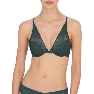 Natori Women’s Cherry Blossom Convertible Contour Bra(Stormy Teal)