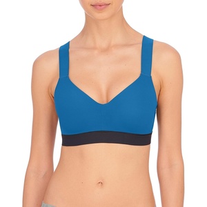 Natori Women’s Dynamic Convertible Contour Sport Bra(Imperial Blue/Black)