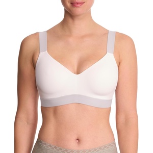 Natori Women’s Dynamic Convertible Contour Sport Bra(White/Lead)
