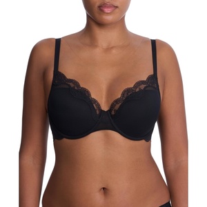 Natori Womens Elusive Full Fit Contour Underwire Bra(Black)