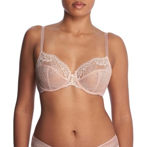 Natori Women’s Feathers Refresh Full Fit Underwire(Rose Beige/Lt Ivory)