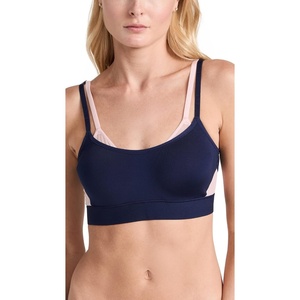 Natori Women’s Gravity Underwire Sports Bra(Midnight Navy/Antique Peach)