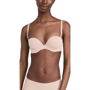 Natori Womens Minimal Strapless Contour UnderwirePadded Bra(Cafe)