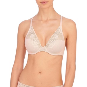 Natori Women’s Natori Avail Full Figure Convertible Contour Underwire Bra(Cameo Rose)