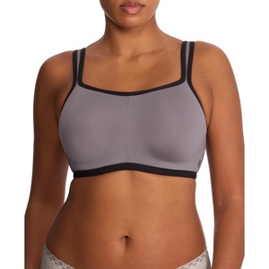 Natori Women’s Natori Yogi Contour Convertible Sports Bra(Grey/Black)
