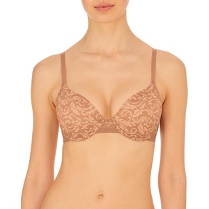 Natori Women’s Sheer Illusion Contour Underwire(Buff/Lt Mocha)