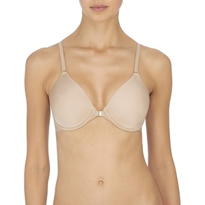 Natori Women’s Zone Front Close Convertible Contour Underwire Bra(Cafe)