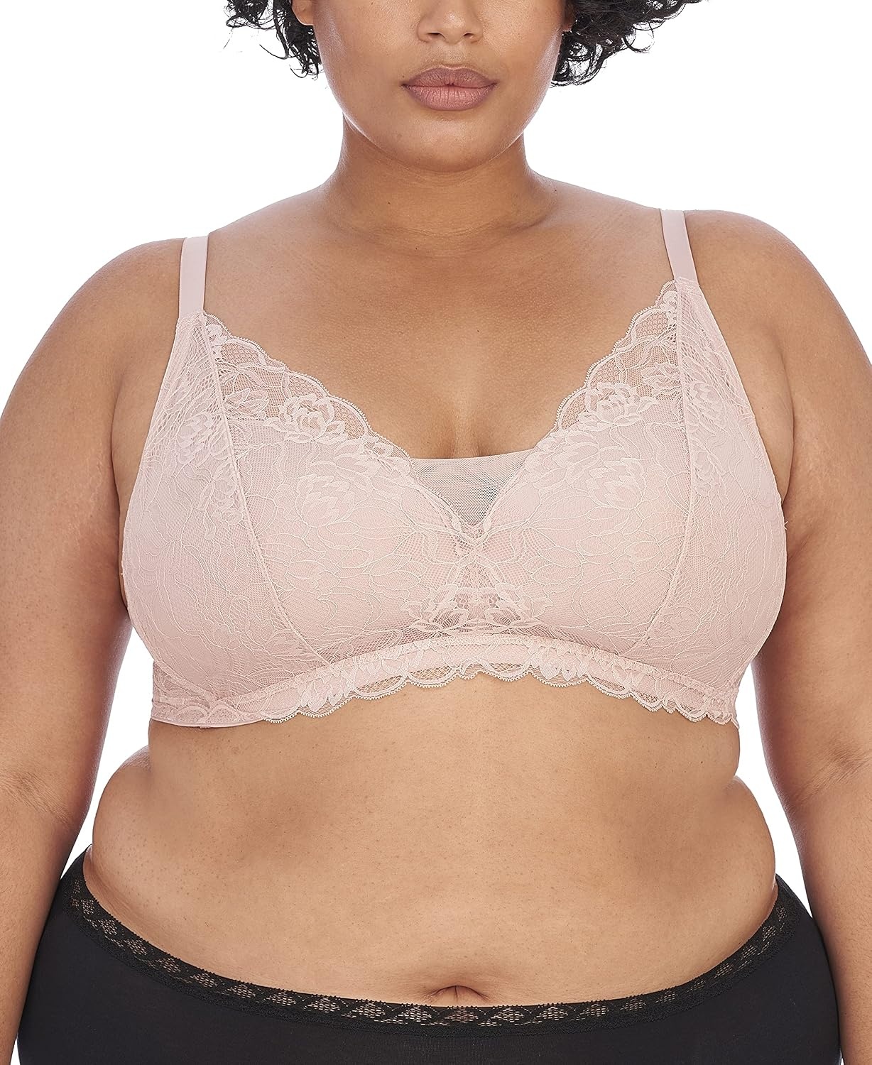 image:imageNatori Womens Muse Full Fit Wirefree Contour BraRose BeigePink Pearl