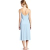Natori Women’s Shangri-La Solid Knit Gown Nightgown nightshirt(Heather French Blue)