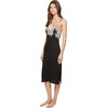 Natori womens Luxe Shangri-la Slip(Black)