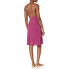 Natori womens Luxe Shangri-la Slip(Mulberry Purple With Cocoon)