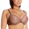 Natori Support Women’s Plus Size Smooth Scroll Full Figure Contour Underwire Bra(Truffle/Blushing Pink)