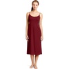 Natori Women’s Shangri-La Solid Knit Gown Nightgown nightshirt(Burgundy)