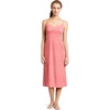 Natori Women’s Shangri-La Solid Knit Gown Nightgown nightshirt(Red/Orange)