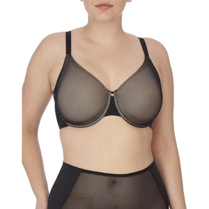 Natori Women Esteem Full Figure Seamless Underwire(Black/Cafe)