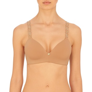 Natori Women’s Pure Luxe Wireless Contour(Cafe)