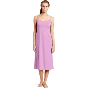 Natori Women’s Shangri-La Solid Knit Gown Nightgown nightshirt(Heather Pansy)