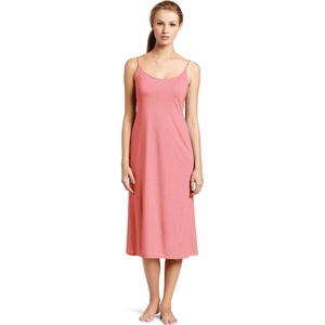 Natori Women’s Shangri-La Solid Knit Gown Nightgown nightshirt(Light Coral)