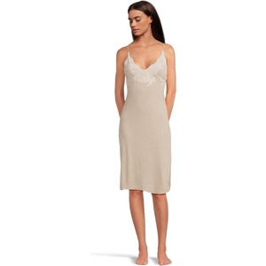 Natori womens Luxe Shangri-la Slip(Heather Cashmere)