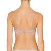 Natori Women Feathers Lace Plunge T-Shirt Bra(Antique/Pink Pearl)
