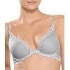 Natori Women Feathers Lace Plunge T-Shirt Bra(Deep Sea Blue)