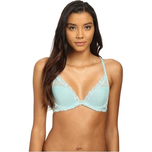 Natori Women Feathers Lace Plunge T-Shirt Bra(Spearmint)